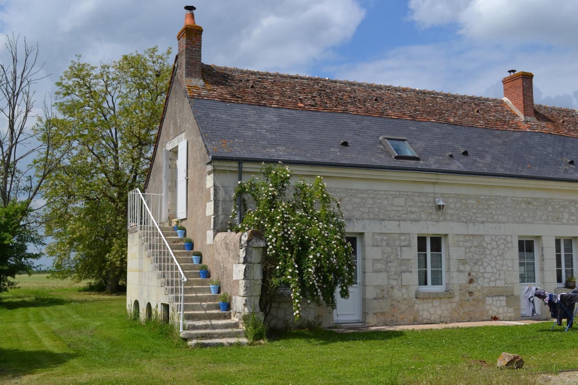 Escale A Villeperdue Chambre Neringa Saint-Epain Exterior photo
